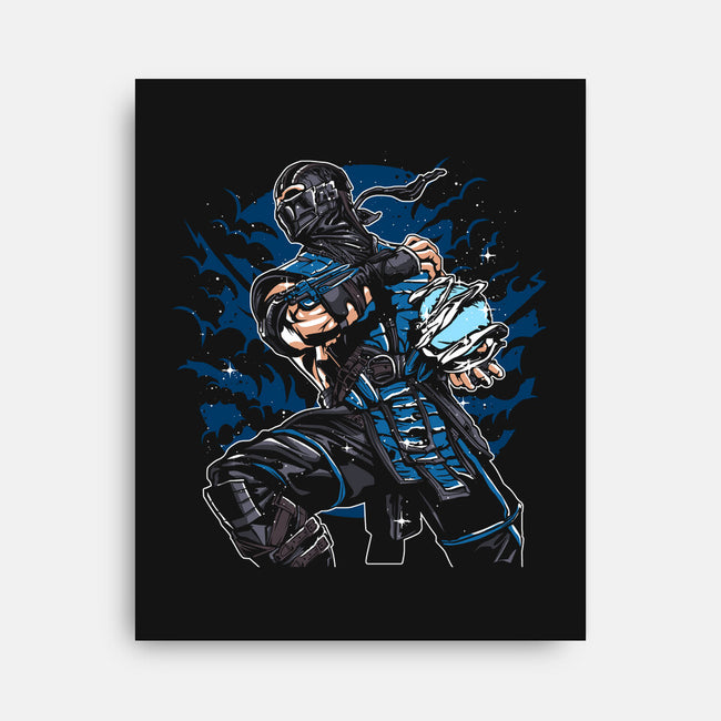 Sub Zero-none stretched canvas-ElMattew