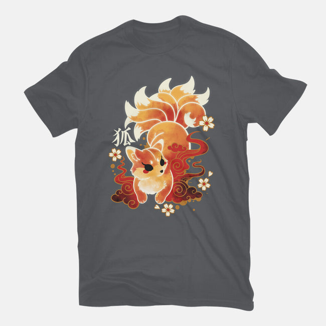 Kitsune Kawaii-mens basic tee-NemiMakeit