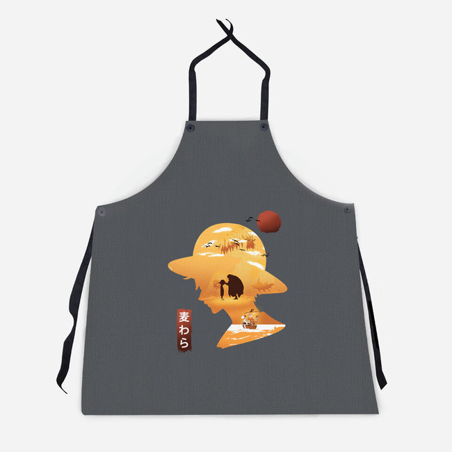 A Good Day To Sail-unisex kitchen apron-kkdesign