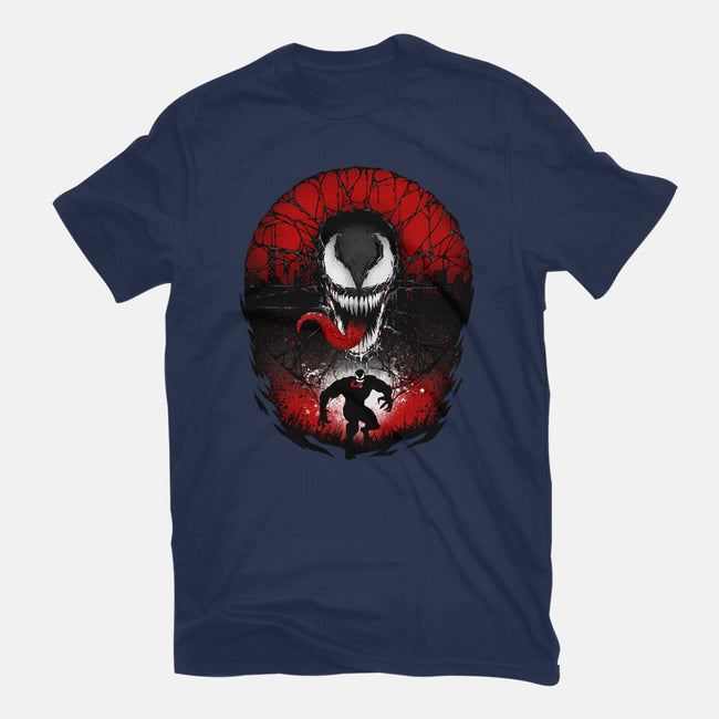 Attack Of The Venom-womens fitted tee-hypertwenty