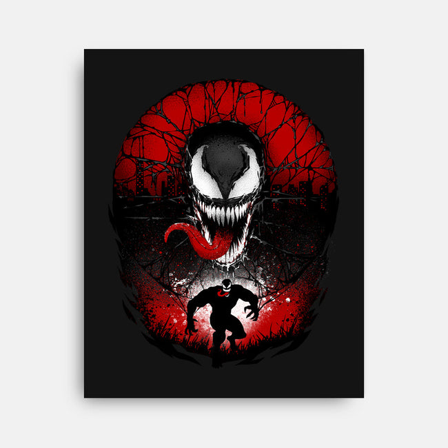 Attack Of The Venom-none stretched canvas-hypertwenty