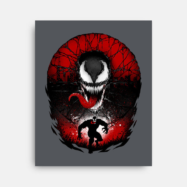 Attack Of The Venom-none stretched canvas-hypertwenty