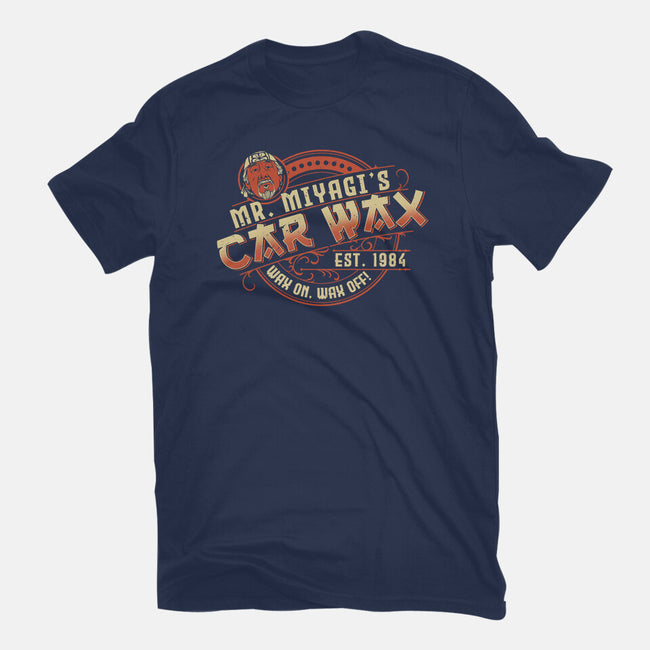 Mr. Miyagi's Car Wax-youth basic tee-CoD Designs