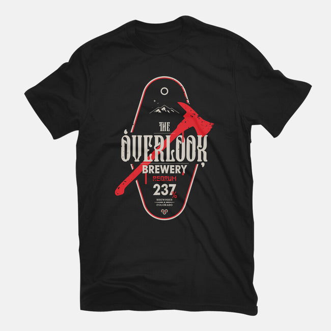 The Overlook Brewery-womens basic tee-BadBox
