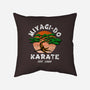 Miyagi Karate-none non-removable cover w insert throw pillow-Kari Sl