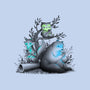 Connecting With The Forest Animals-none fleece blanket-tobefonseca