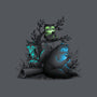 Connecting With The Forest Animals-none removable cover throw pillow-tobefonseca