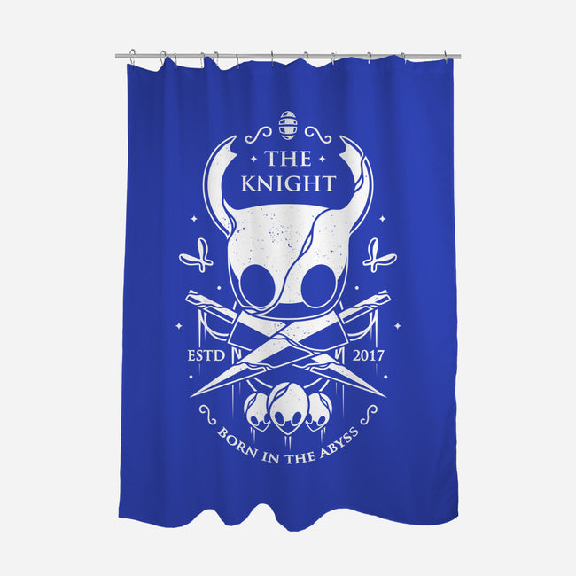 Born In The Abyss-none polyester shower curtain-Alundrart