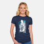 Soldier First Class-womens fitted tee-Logozaste