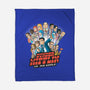 Dunder Mifflin Vs The world-none fleece blanket-trheewood