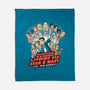 Dunder Mifflin Vs The world-none fleece blanket-trheewood