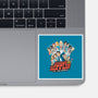 Dunder Mifflin Vs The world-none glossy sticker-trheewood