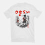 Samurai Battle-youth basic tee-Arigatees