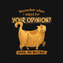 I Didn't Ask-none basic tote-zawitees
