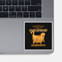 I Didn't Ask-none glossy sticker-zawitees