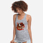 Yin And Yang Tiger Dragon-womens racerback tank-NemiMakeit