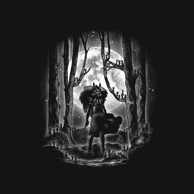 Moonlight Princess-none stretched canvas-fanfreak1