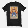 Black Mage Tarot Card-unisex basic tee-Alundrart