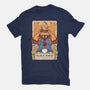Black Mage Tarot Card-womens basic tee-Alundrart
