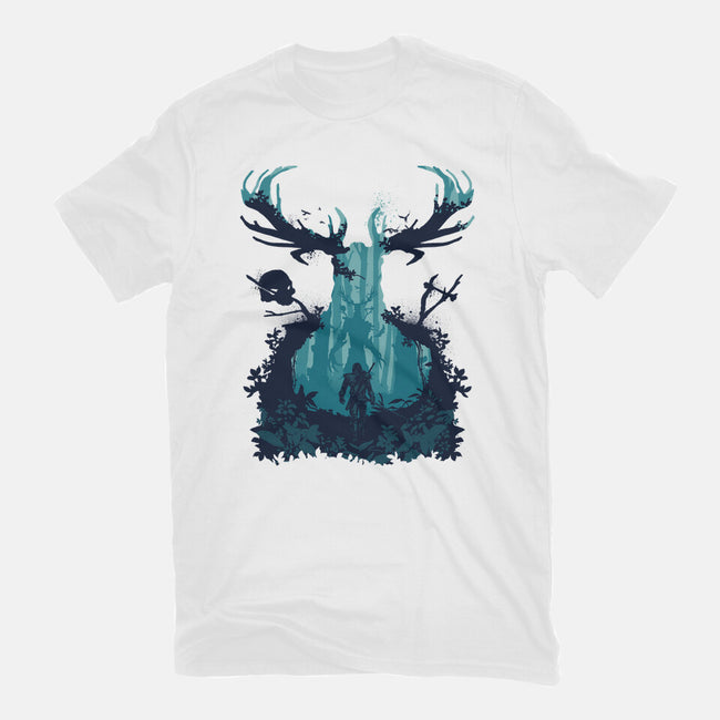 Forest Monster-youth basic tee-RamenBoy
