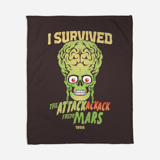 Attack Ack Ack Survivor-none fleece blanket-goodidearyan