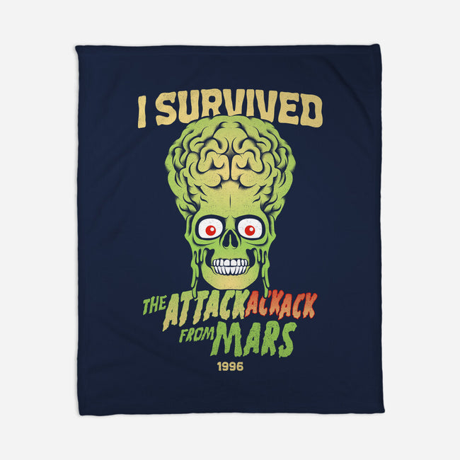 Attack Ack Ack Survivor-none fleece blanket-goodidearyan
