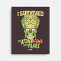 Attack Ack Ack Survivor-none stretched canvas-goodidearyan