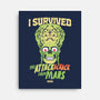 Attack Ack Ack Survivor-none stretched canvas-goodidearyan