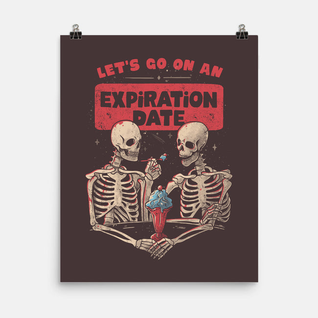 Expiration Date-none matte poster-eduely