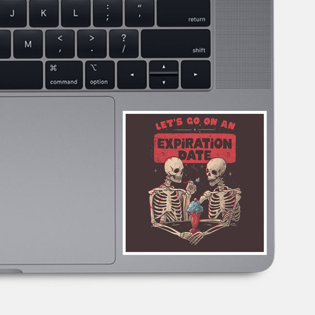 Expiration Date-none glossy sticker-eduely