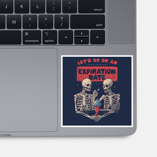 Expiration Date-none glossy sticker-eduely