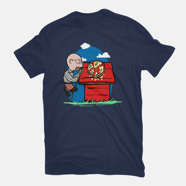 Rooftop Pizza-womens fitted tee-fanfabio