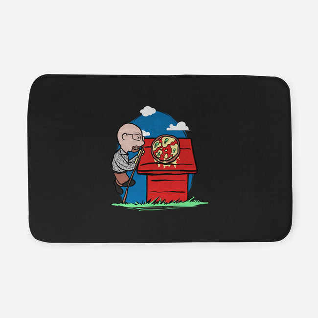Rooftop Pizza-none memory foam bath mat-fanfabio