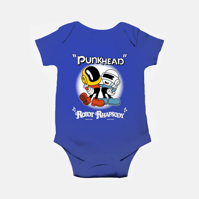 Robot Rhapsody-baby basic onesie-Nemons