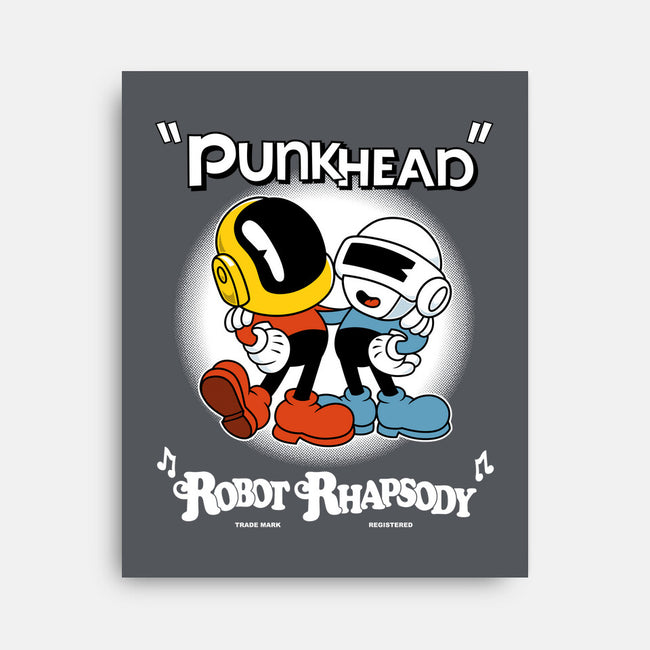 Robot Rhapsody-none stretched canvas-Nemons