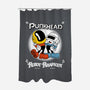 Robot Rhapsody-none polyester shower curtain-Nemons