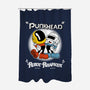 Robot Rhapsody-none polyester shower curtain-Nemons