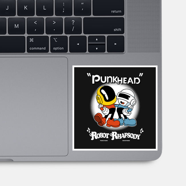 Robot Rhapsody-none glossy sticker-Nemons