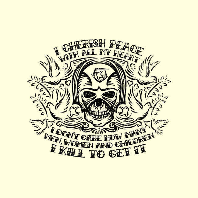 I Cherish Peace-mens basic tee-kg07