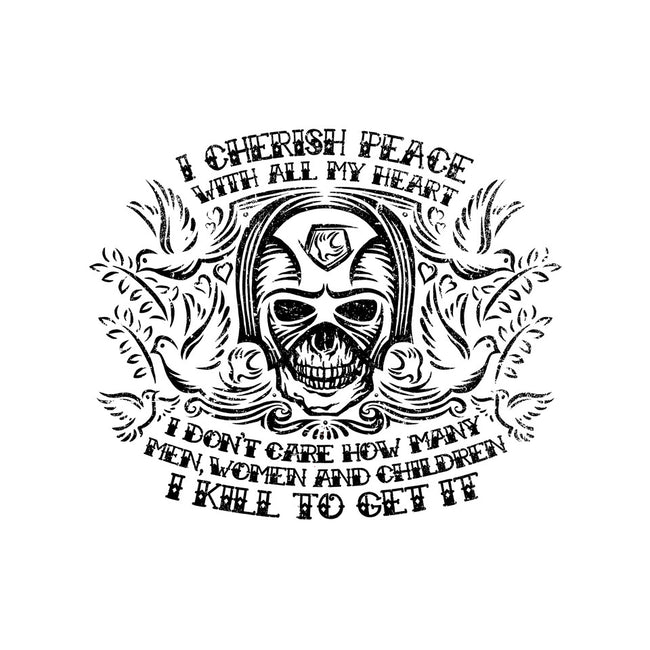 I Cherish Peace-mens basic tee-kg07