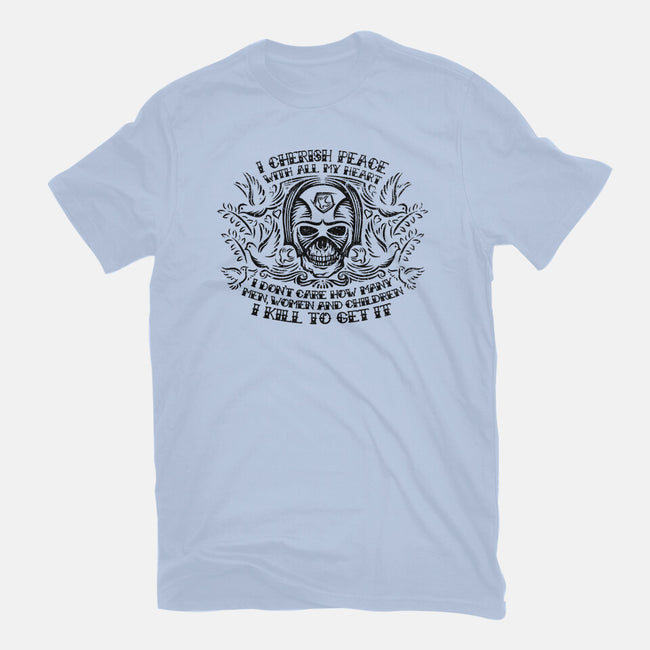 I Cherish Peace-womens basic tee-kg07