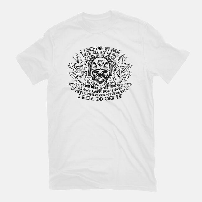 I Cherish Peace-womens basic tee-kg07