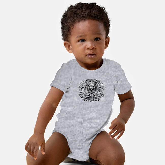 I Cherish Peace-baby basic onesie-kg07