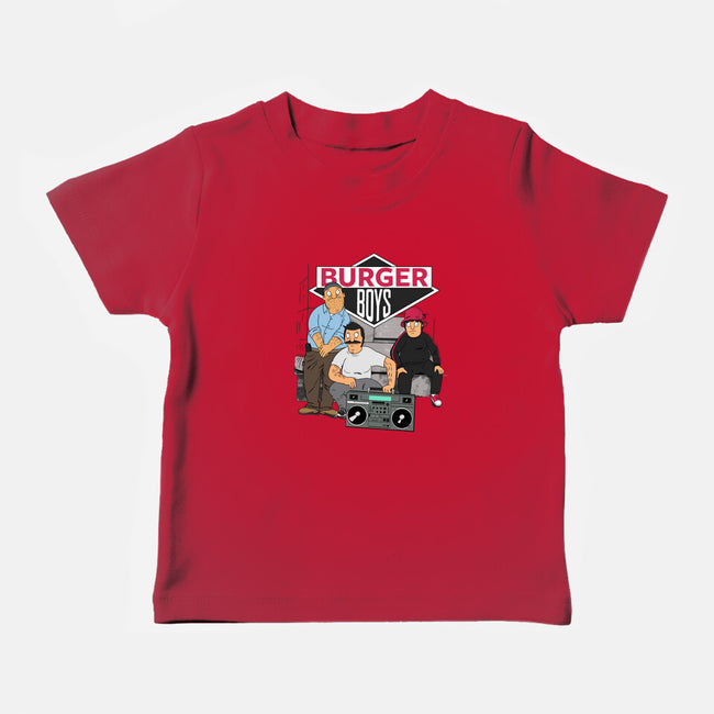 Burger Boys-baby basic tee-SeamusAran