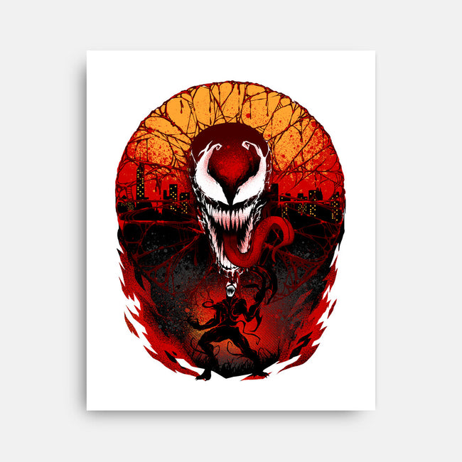 Attack Of The Carnage-none stretched canvas-hypertwenty