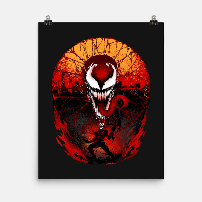 Attack Of The Carnage-none matte poster-hypertwenty