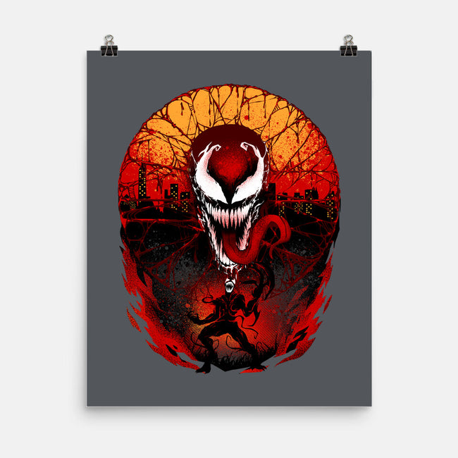 Attack Of The Carnage-none matte poster-hypertwenty