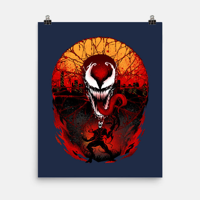Attack Of The Carnage-none matte poster-hypertwenty