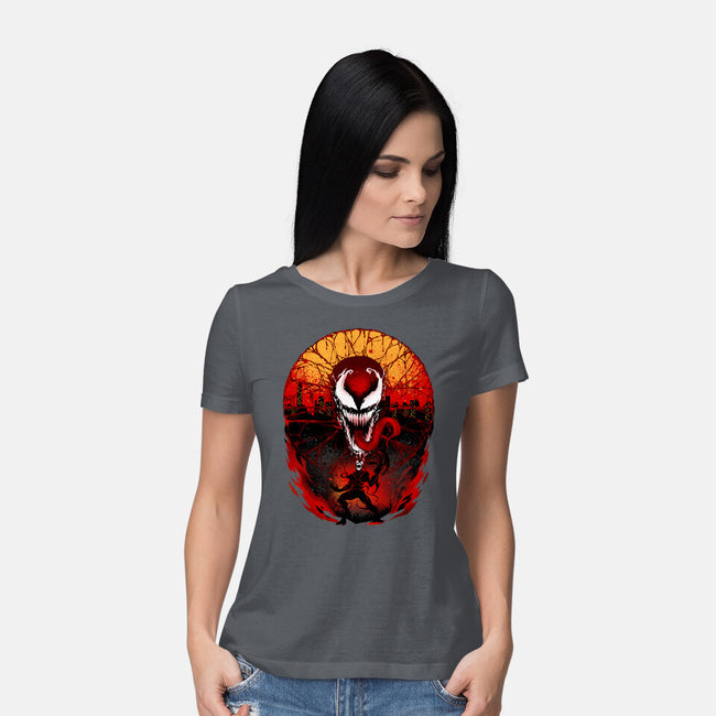 Attack Of The Carnage-womens basic tee-hypertwenty