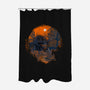 The Hunt-none polyester shower curtain-Ionfox